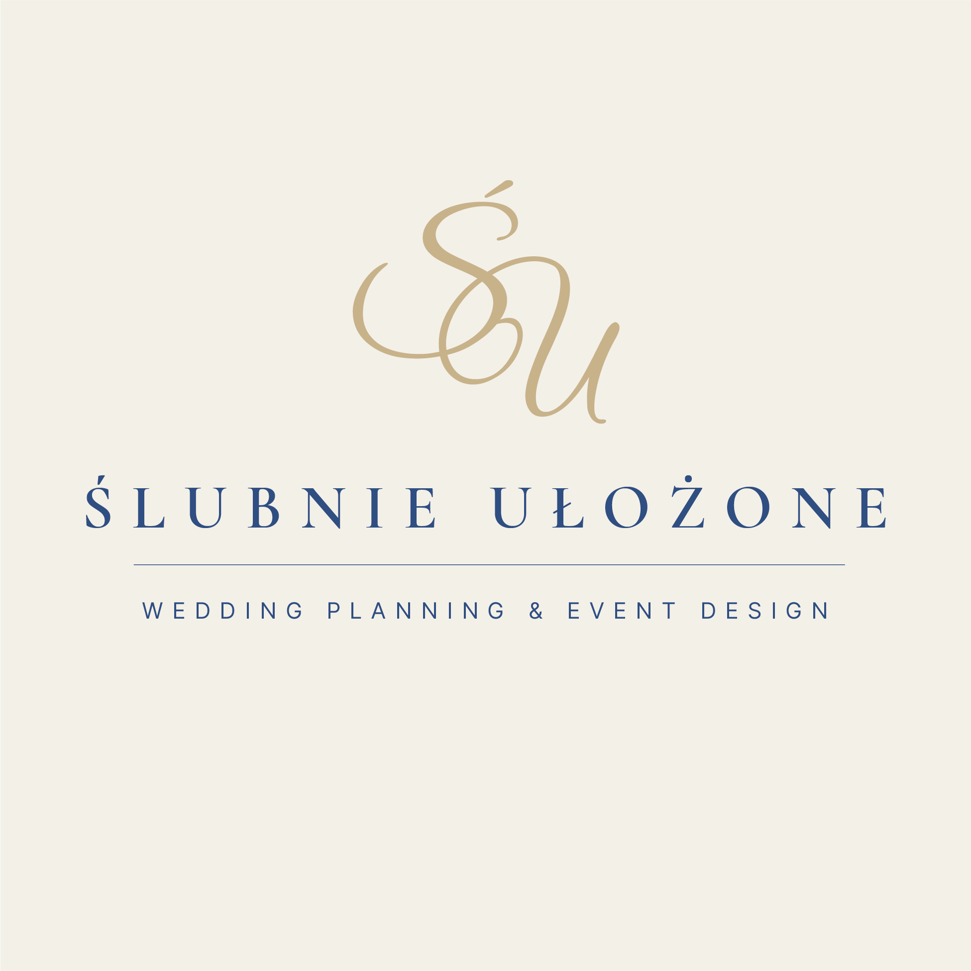 ślubnie ułożone logo