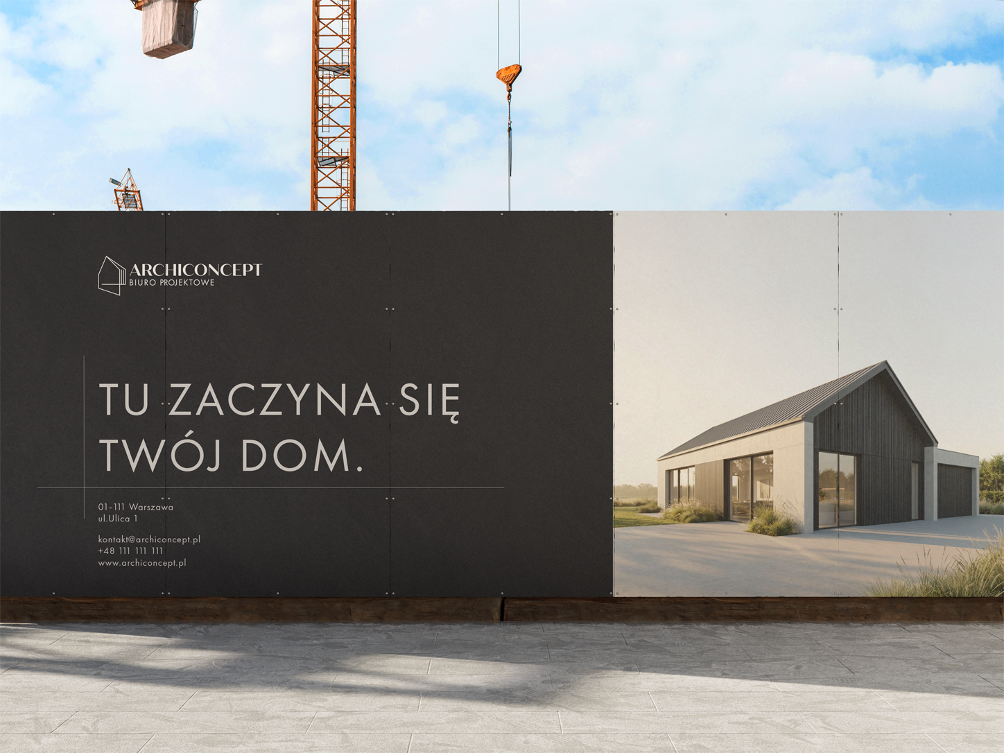 bilbord budowa archiconcept