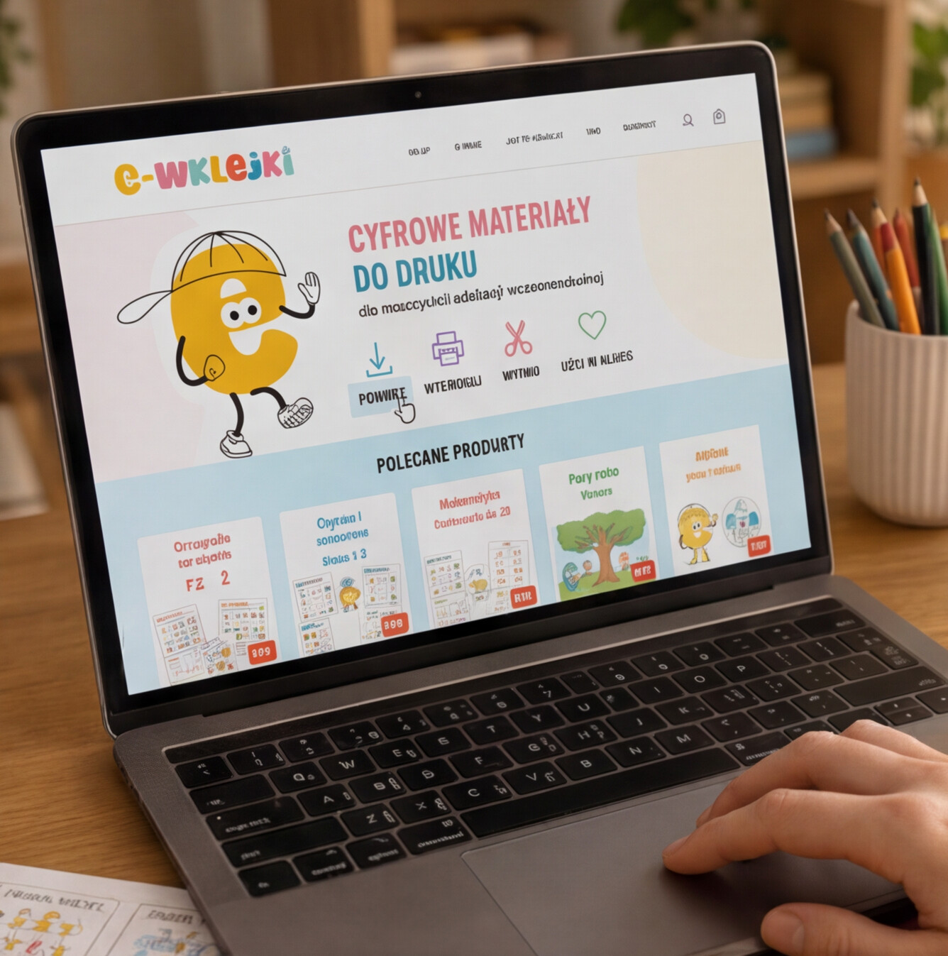 e-wklejki — mockup