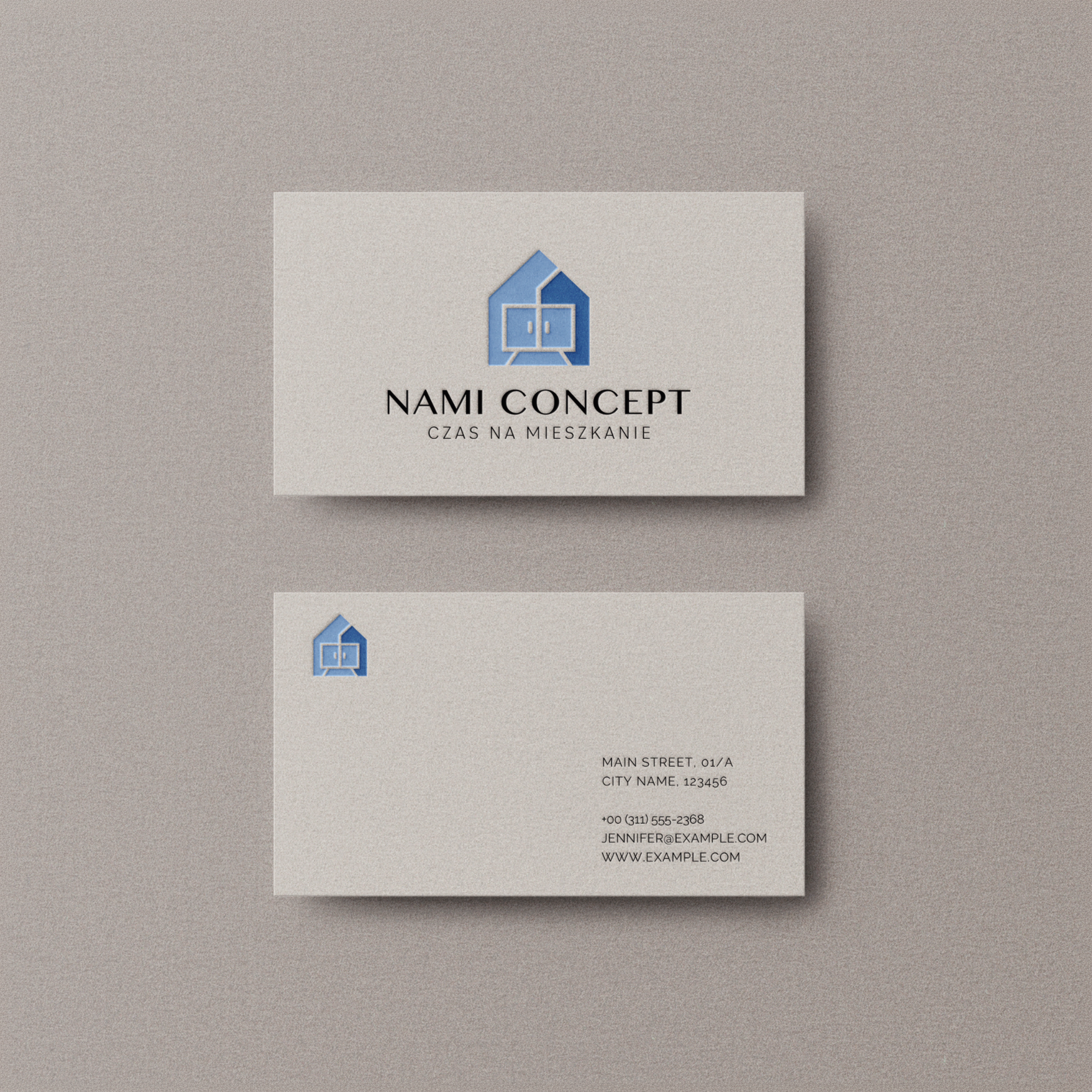 nami concept wizytówka